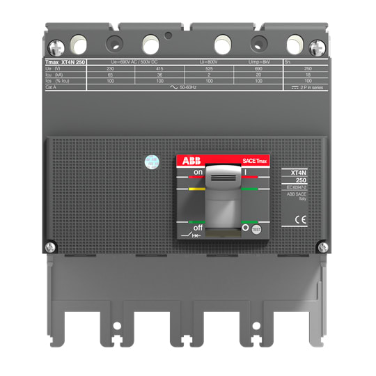 ABB SPA - ABB1SDA068180R1 XT4H 250 PARTE INTERRUTTIVA 4P F F
