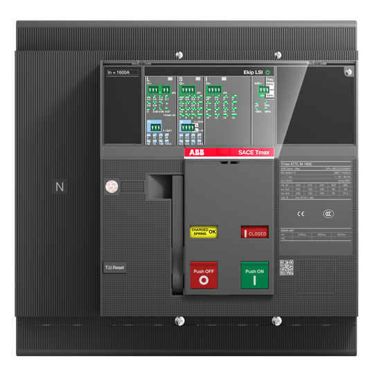 ABB SPA - ABB1SDA101655R1 XT7S M 1000 Ekip Dip LS/I In1000A 4p F F
