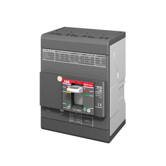 ABB SPA - ABBXT1B160RC XT1B 160 TMD 160A 4P F F RC SEL200+ACC
