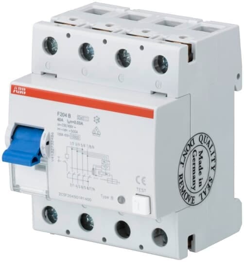 ABB SPA - ABBF204B80300 FI-Schutzschalter