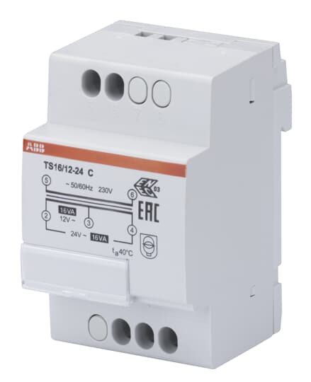 ABB SPA - ABBM228715 TS16/12-24 C TRASFORMATORE 16VA 12-24V