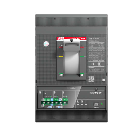ABB SPA - ABB1SDA100504R1 XT5H 400 Ekip M Dip I In=400A 3p F F