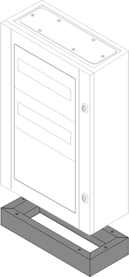ABB SPA - ABBZA4020 ZOCCOLO COMPLETO 100X400X200MM(HXLXP)
