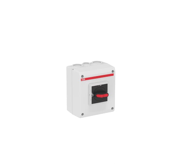 ABB SPA - ABBEO 302 3 OTP32B6M SEZIONATORE 6P 32A IN CUSTODIA
