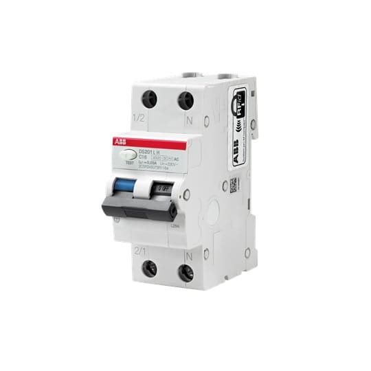 ABB SPA - ABBDS201LHC10A30 DS201 L H INT.DIFF.MAGN.4,5KA 1P+N C10 A