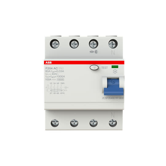 ABB SPA - ABBF429166 F204 AC-80/0,03 DIFFEREN.PURI QUADRIP. F