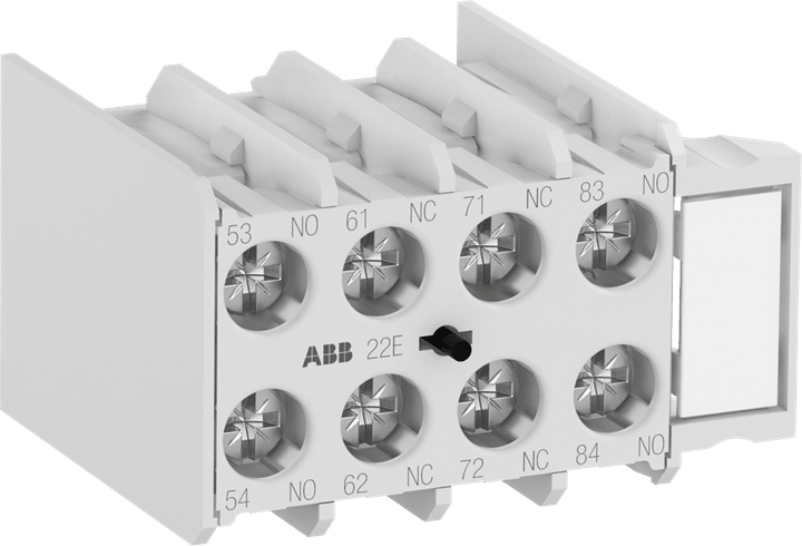 ABB SPA - ABB1SAL100995R9906 MACN413AT BL.CONT.AUS FRONT 3NA+1NC PER