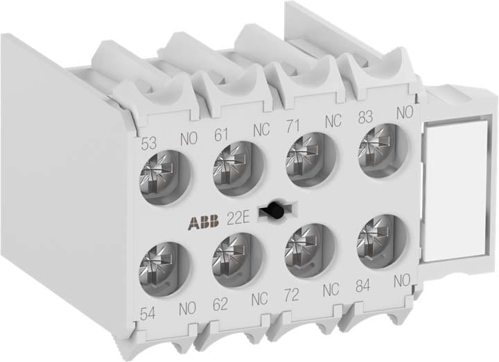 ABB SPA - ABB1SAL103559R9906 MACL101AR BL.CONT AUS FR. 3NA+1NC CAPIC.