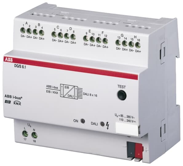 ABB SPA - ABBEC 428 9 DG/S 8.1 DALI GATEWAY, 8 CANALI
