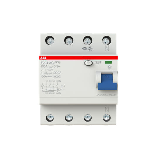 ABB SPA - ABBF429171 F204 AC-100/0,3 DIFFEREN.PURI QUADRIP. F