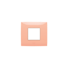 ABB SPA - ABB2CSK0212CH PLACCA 2 MODULI, ARANCIONE PASTELLO