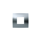 ABB SPA - ABB2CSK0216CH PLACCA 2 MOD. CROMO SATINATO