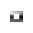 ABB SPA - ABB2CSK0218CH PLACCA 2 MOD. METAL BLACK SATINATO