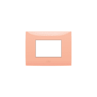 ABB SPA - ABB2CSK0312CH PLACCA 3 MODULI, ARANCIONE PASTELLO