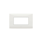 ABB SPA - ABB2CSK0401CH PLACCA 4 MODULI, COLORE BIANCO