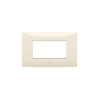 ABB SPA - ABB2CSK0402CH PLACCA 4 MODULI, COLORE SABBIA
