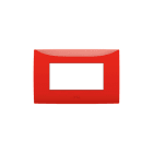 ABB SPA - ABB2CSK0405CH PLACCA 4 MOD. ROSSO FUOCO