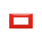 ABB SPA - ABB2CSK0405CH PLACCA 4 MOD. ROSSO FUOCO