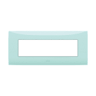 ABB SPA - ABB2CSK0713CH PLACCA 7 MODULI, VERDE PASTELLO