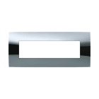 ABB SPA - ABB2CSK0715CH PLACCA 7 MOD. CROMO LUCIDO
