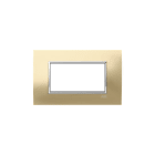 ABB SPA - ABB2CSY0405QLZ PLACCA SQUARE METAL ORO SATIN. 4M