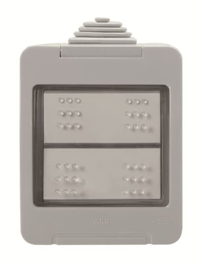 ABB SPA - ABBZ2855KT N3202 - KIT DA PARETE IP55 + 1 DEV.