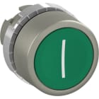 ABB SPA - ABBP9MPNVG PULSANTE, SATIN, FILO, VERDE