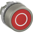 ABB SPA - ABBP9MPNRG029 PULSANTE ROSSO A FILO, NON-ILLUM. CON SI