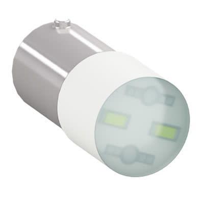 ABB SPA - ABBBA9S24LEDV BA9S24LEDV VERDE LED 24V BA9S