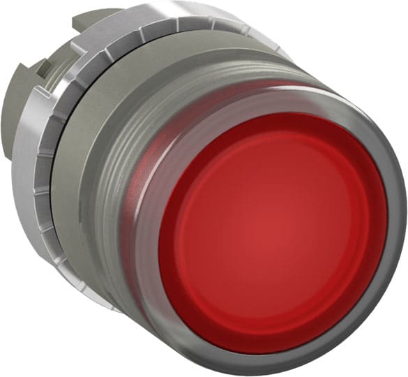 ABB SPA - ABBP9MPLRGD PULS. LUMINOSO, SATIN, FILO, ROSSO