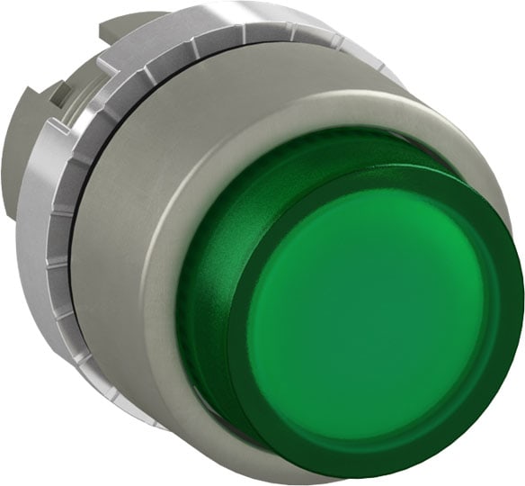 ABB SPA - ABBP9MPLVSD PULS. LUMINOSO, SATIN, SPORG., VERDE