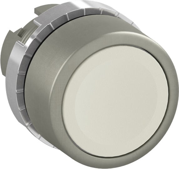 ABB SPA - ABBP9MPNBG PULSANTE, SATIN, FILO, BIANCO