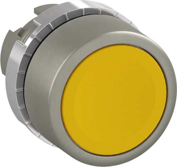 ABB SPA - ABBP9MPNGG PULSANTE, SATIN, FILO, GIALLO