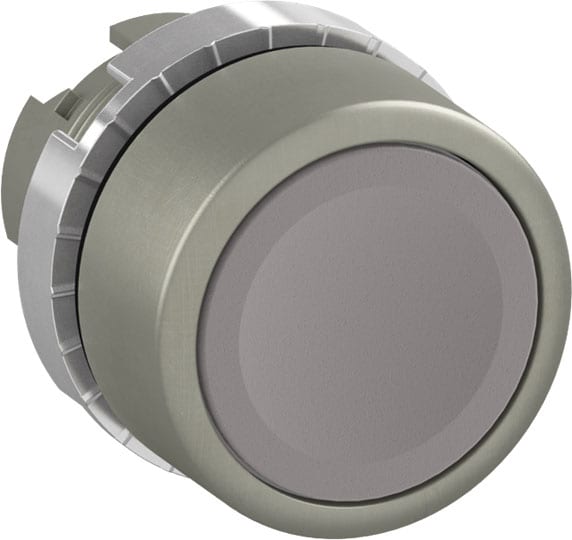 ABB SPA - ABBP9MPNHG PULSANTE, SATIN, FILO, GRY