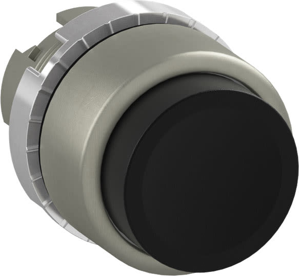 ABB SPA - ABBP9MPNNS PULSANTE; SATIN; SPORG.; NERO