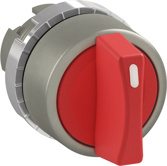 ABB SPA - ABBP9MSMZ0R 3 POS. SELETTORE, STAB, ROSSO