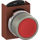 ABB SPA - ABBP9MPNRG PULSANTE, SATIN, FILO, ROSSO
