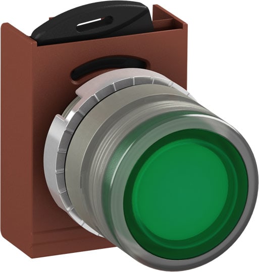 ABB SPA - ABBP9MPLVGD PULS. LUMINOSO; SATIN; FILO; VERDE