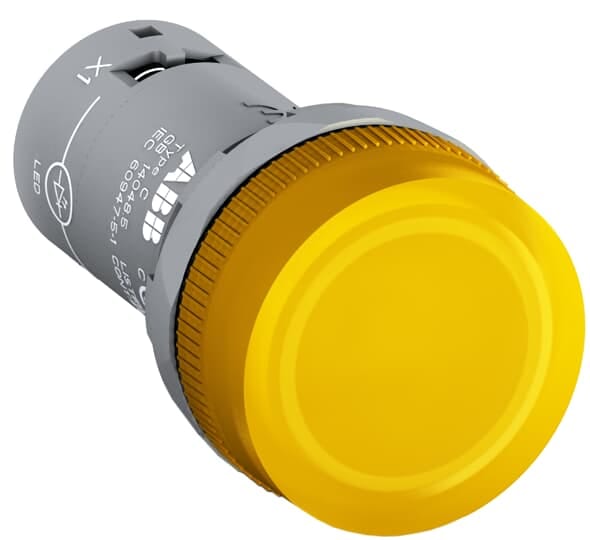 ABB SPA - ABBCL2523Y CL2-523Y LAMP. LED GIALLO, 230VCA