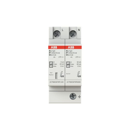 ABB SPA - ABBOVR231N20275 OVR T2+3 1N 20 275 P SPD 1P+N 20KA QS