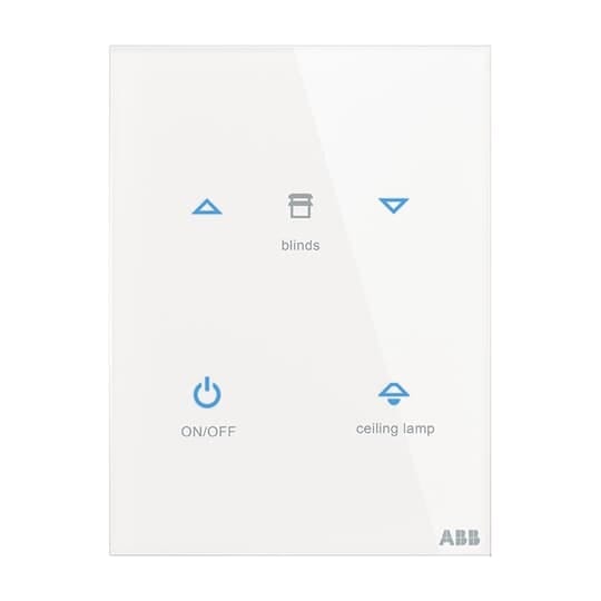 ABB SPA - ABB2CKA006300A1581 TB/U4.7.1-CG PLACCA TOUCH, 4 CANALI VERT