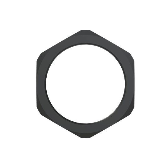 ABB SPA - ABBBMN-M63 GHIERA IN NYLON M63 PA6 BK