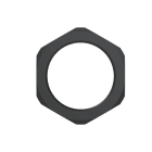 ABB SPA - ABBBMN-M40 GHIERA IN NYLON M40 PA6 BK