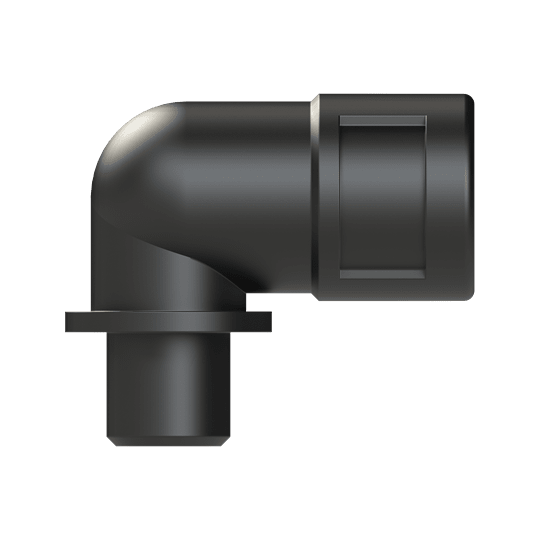 ABB SPA - ABBBVWD-M120GT RACC. 90G DN10 M12 PA6 BK IP66