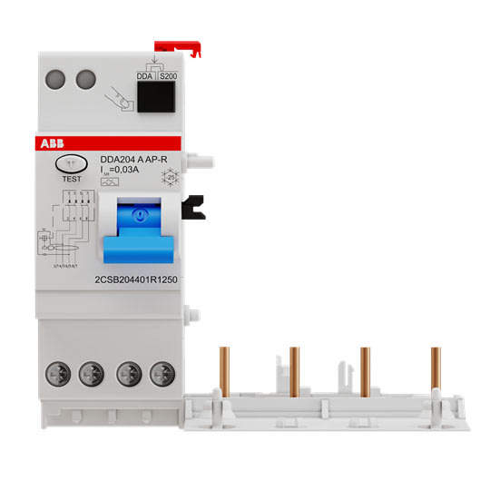 ABB SPA - ABBB428014 DDA204 A AP-R 25A 30MA BLOCCO DIFF. 4P