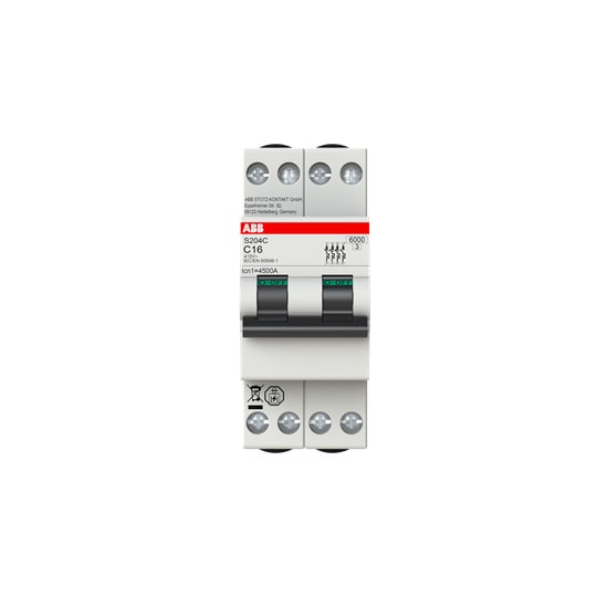 ABB SPA - ABBS204CC16 S204C-C16 INTERR. AUTOMATICO 4P2M 6KA