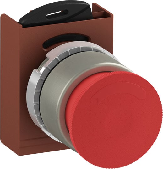 ABB SPA - ABBP9MEM3GN FUNGO HD INST. PULS.; SATIN; 28MM-GIALLO
