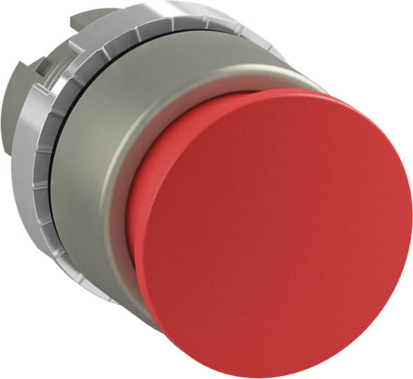 ABB SPA - ABBP9MEM3RN FUNGO HD INST. PULS., SATIN, 28MM-ROSSO
