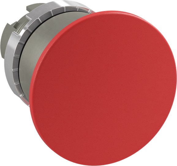 ABB SPA - ABBP9MEM4RN FUNGO HD INST. PULS., SATIN, 40MM-ROSSO