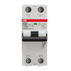 ABB SPA - ABBDS2CC10AC30 DS202C INT.DIFF.MAGN. 6KA 2P AC C10 30MA